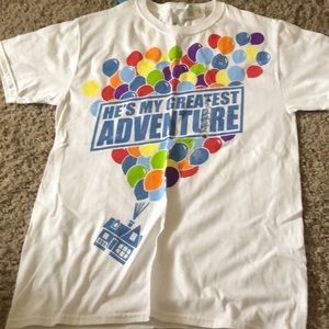 Up shirt “he’s my greatest adventure”
